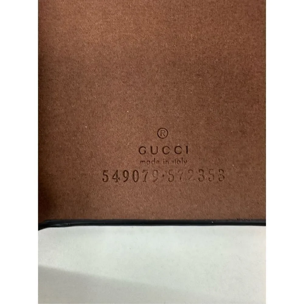 Authentic Gucci Leather Logo Phone Case w/ Tags IPhone 8 Plus Phone Case